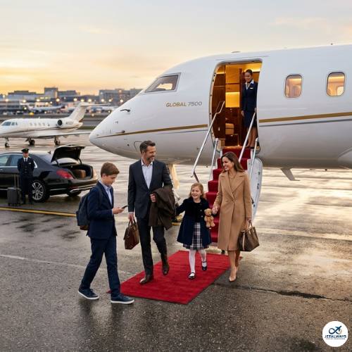 Luxury Private Jet Interior